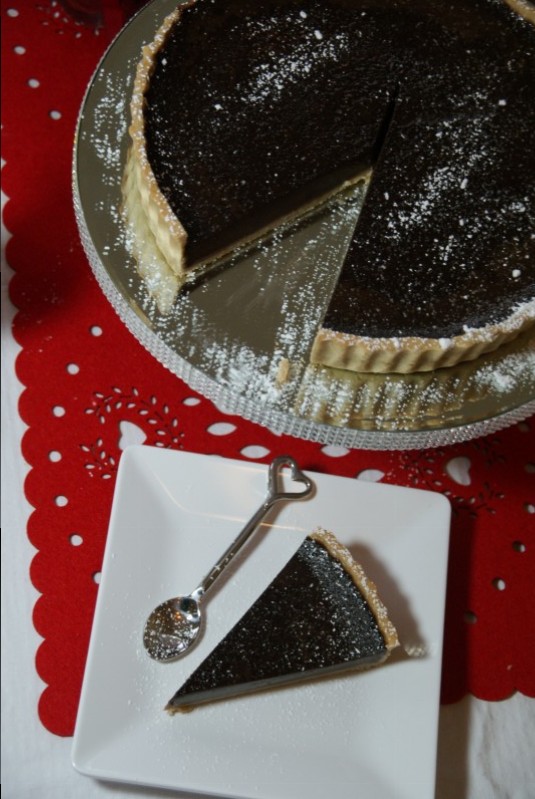 Day 6 – Chocolate and Mulled Wine Tart | Baking, Recipes and Tutorials ...